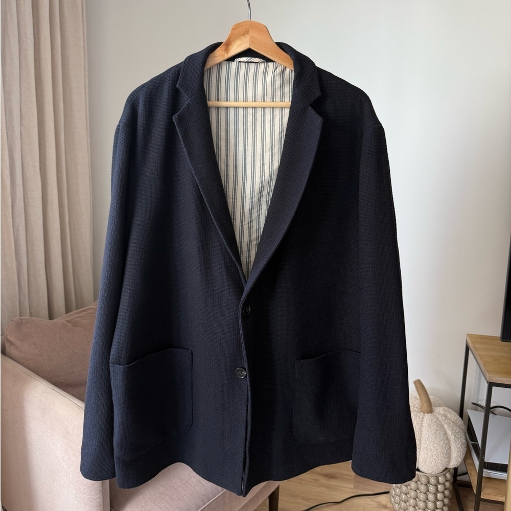 NWOT, Zara Men’s Blazer, Size XL, Dark Navy
